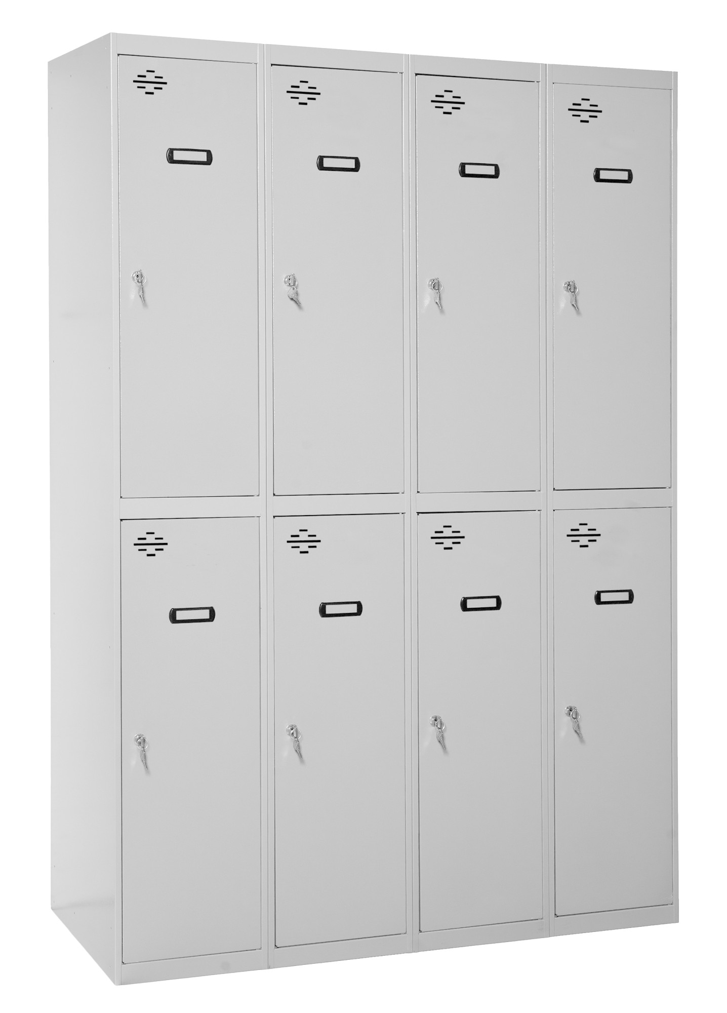 Taquilla metalica profesional montada Tandem 4/8 500 Simonrack