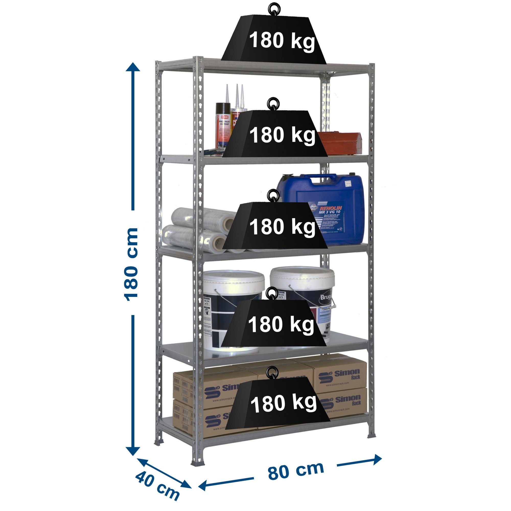 KIT SIMONCLICK MINI 5/400 GRIS/GRIS