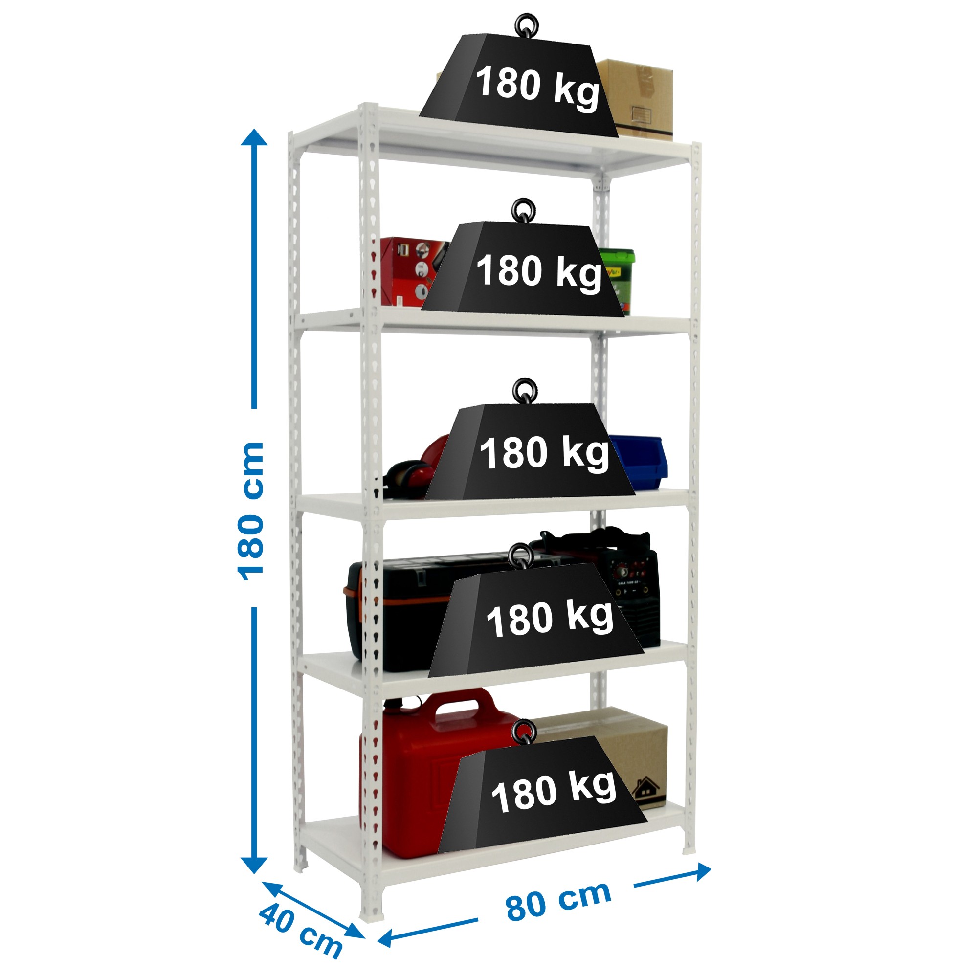 KIT SIMONCLICK MINI 5/400 BLANCO/BLANCO