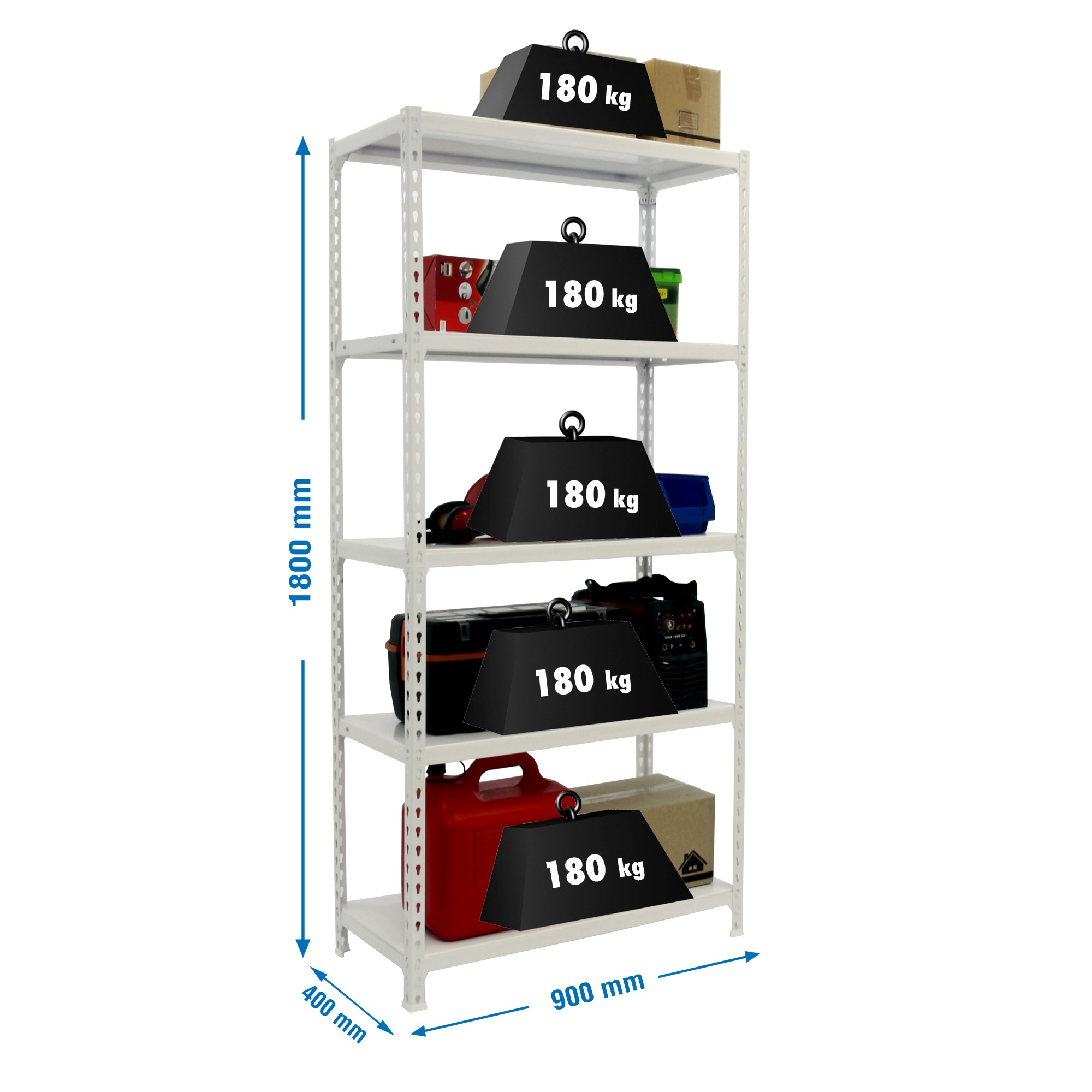 KIT SIMONCLICK 5/400 BLANCO/BLANCO