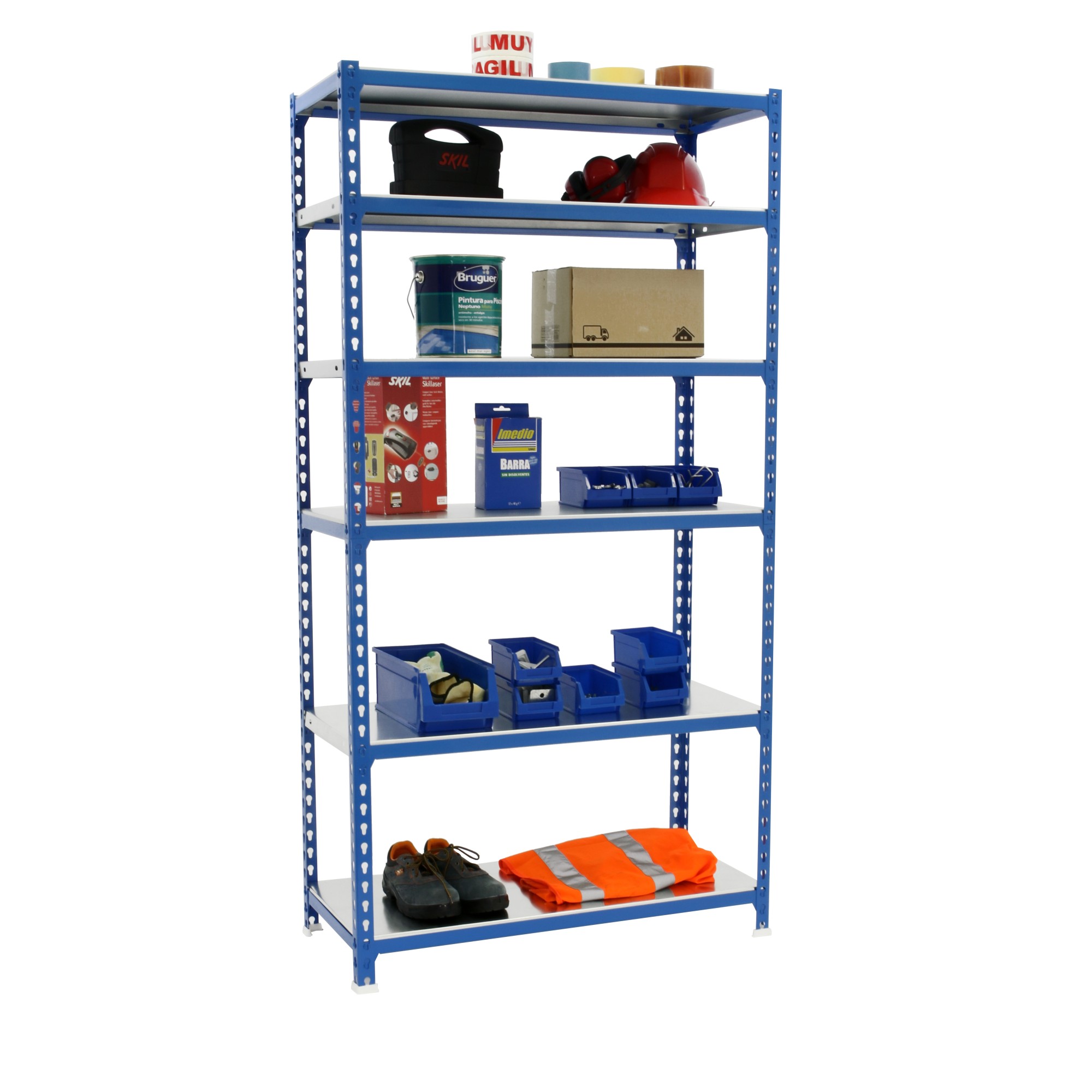 KIT SIMONCLICK MINI 6/400 AZUL/GALVA