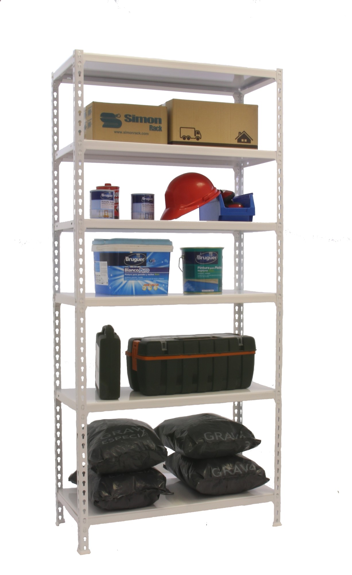 KIT SIMONCLICK MINI 6/400 BLANCO/BLANCO