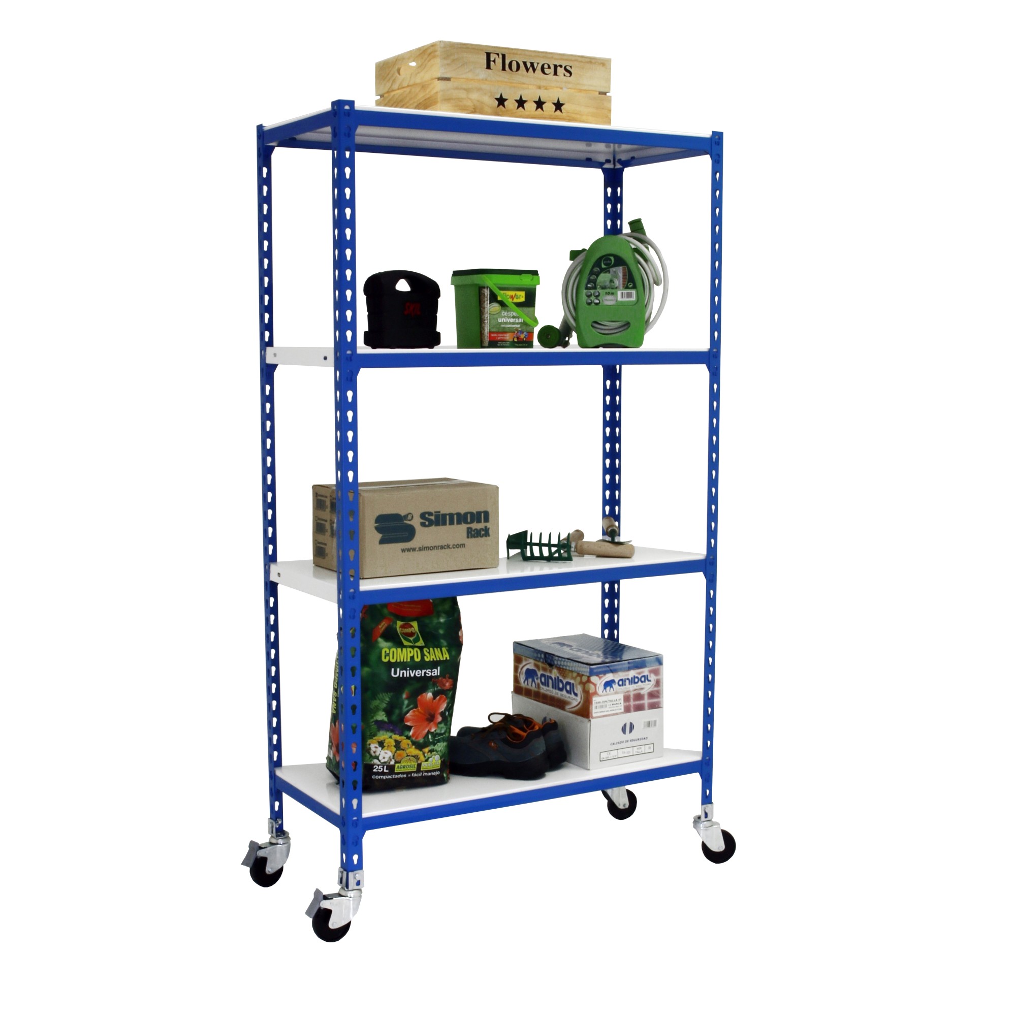 KIT SIMONCLICK MOBILE MINI 4/500 1500 AZUL/BLANCO