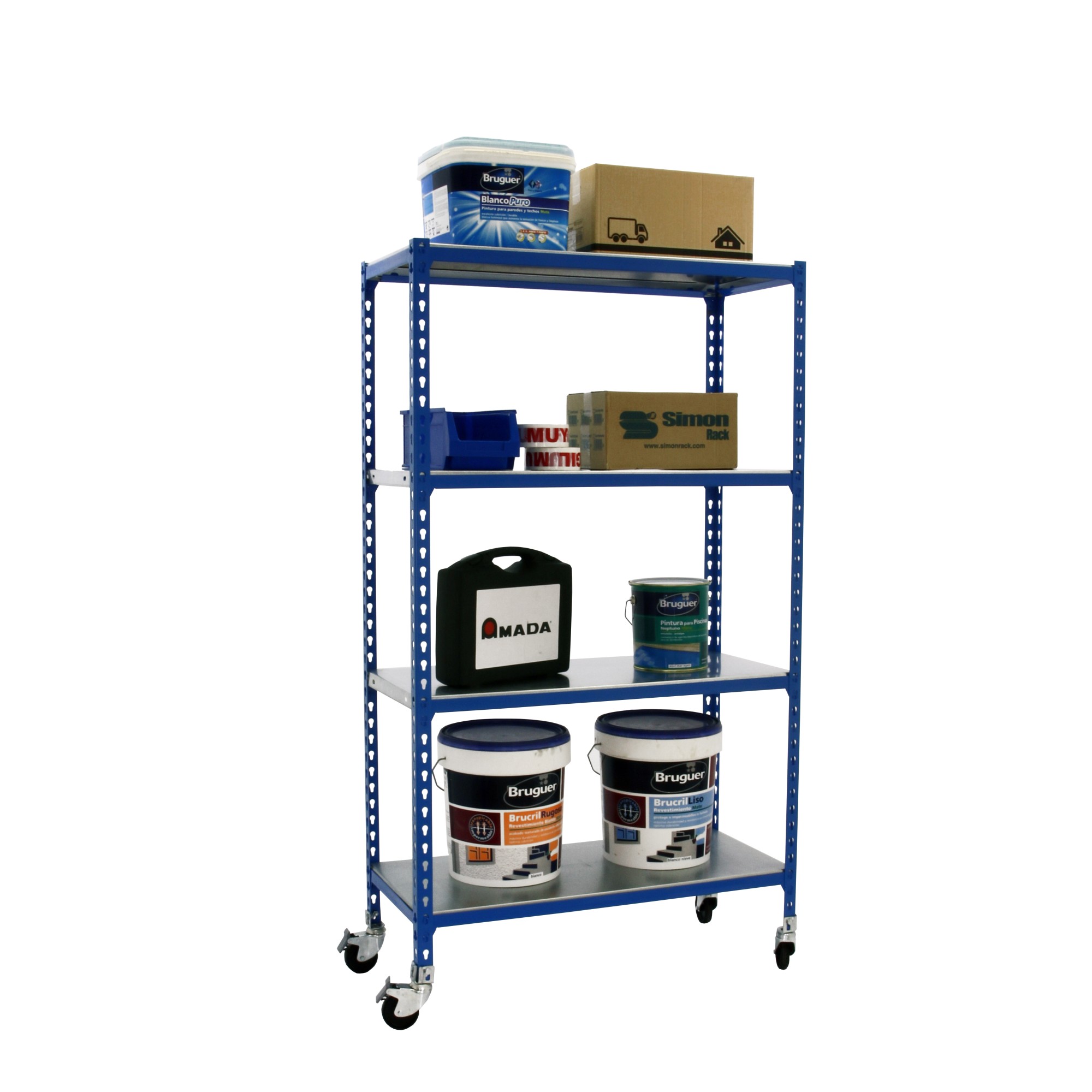 KIT SIMONCLICK MOBILE MINI 4/500 1500 AZUL/GALVA