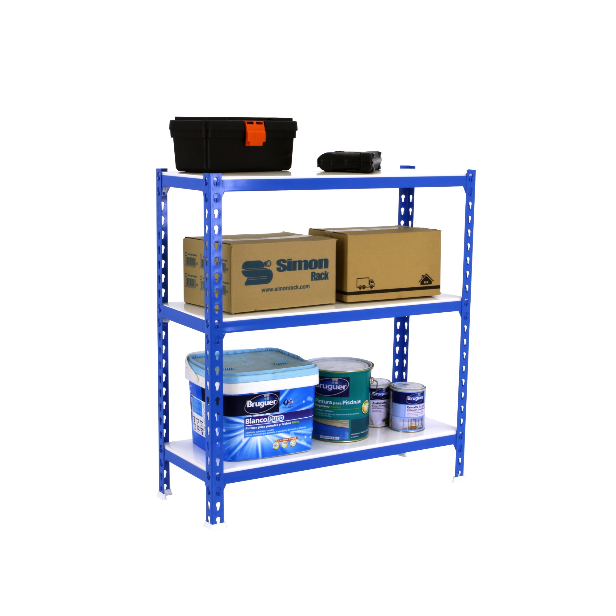 KIT SIMONCLICK MEGAPLUS 3/400 900 AZUL/BLANCO