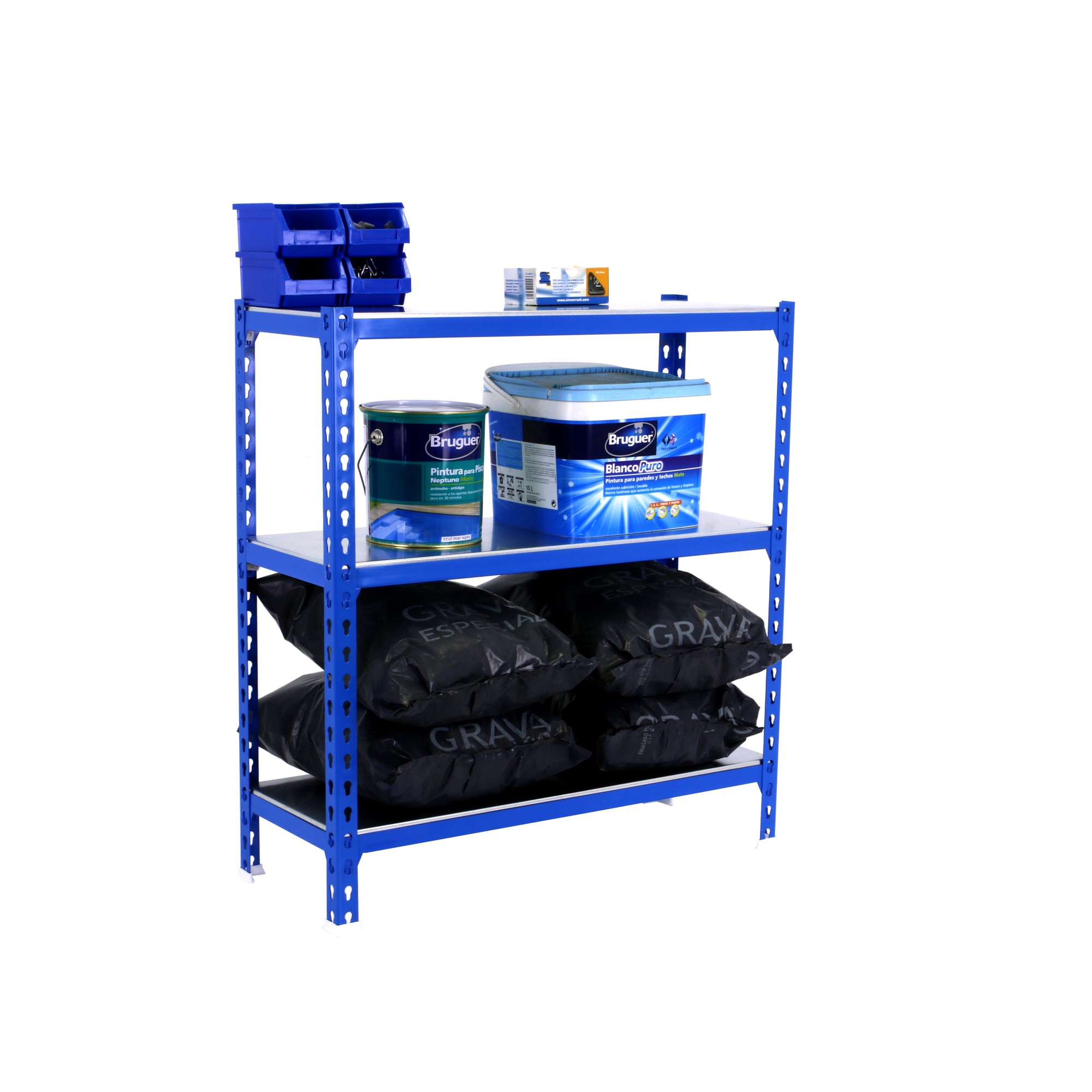 KIT SIMONCLICK MEGAPLUS 3/400 900 AZUL/GALVA