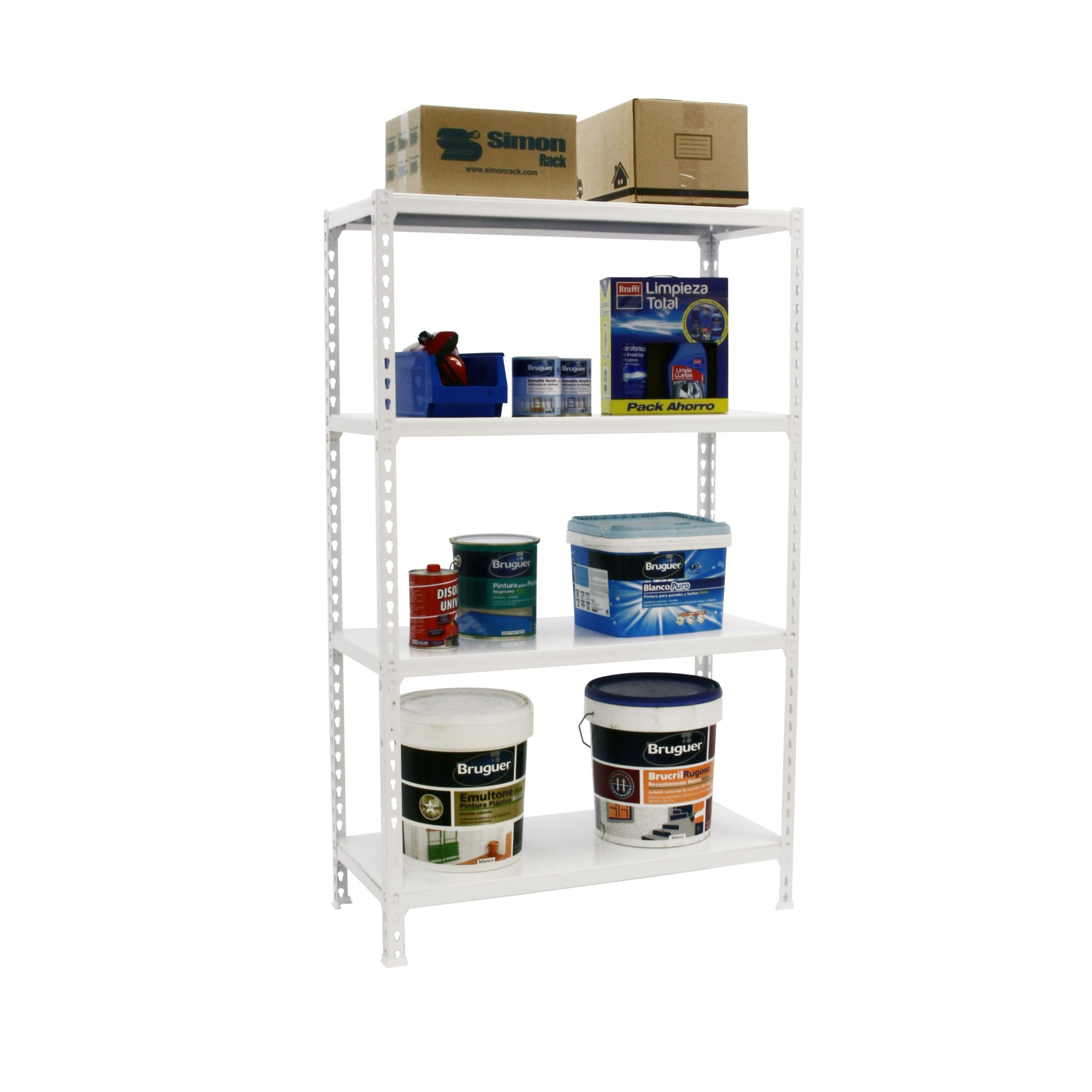 KIT SIMONCLICK MEGAPLUS 4/300 1500 BLANCO/BLANCO