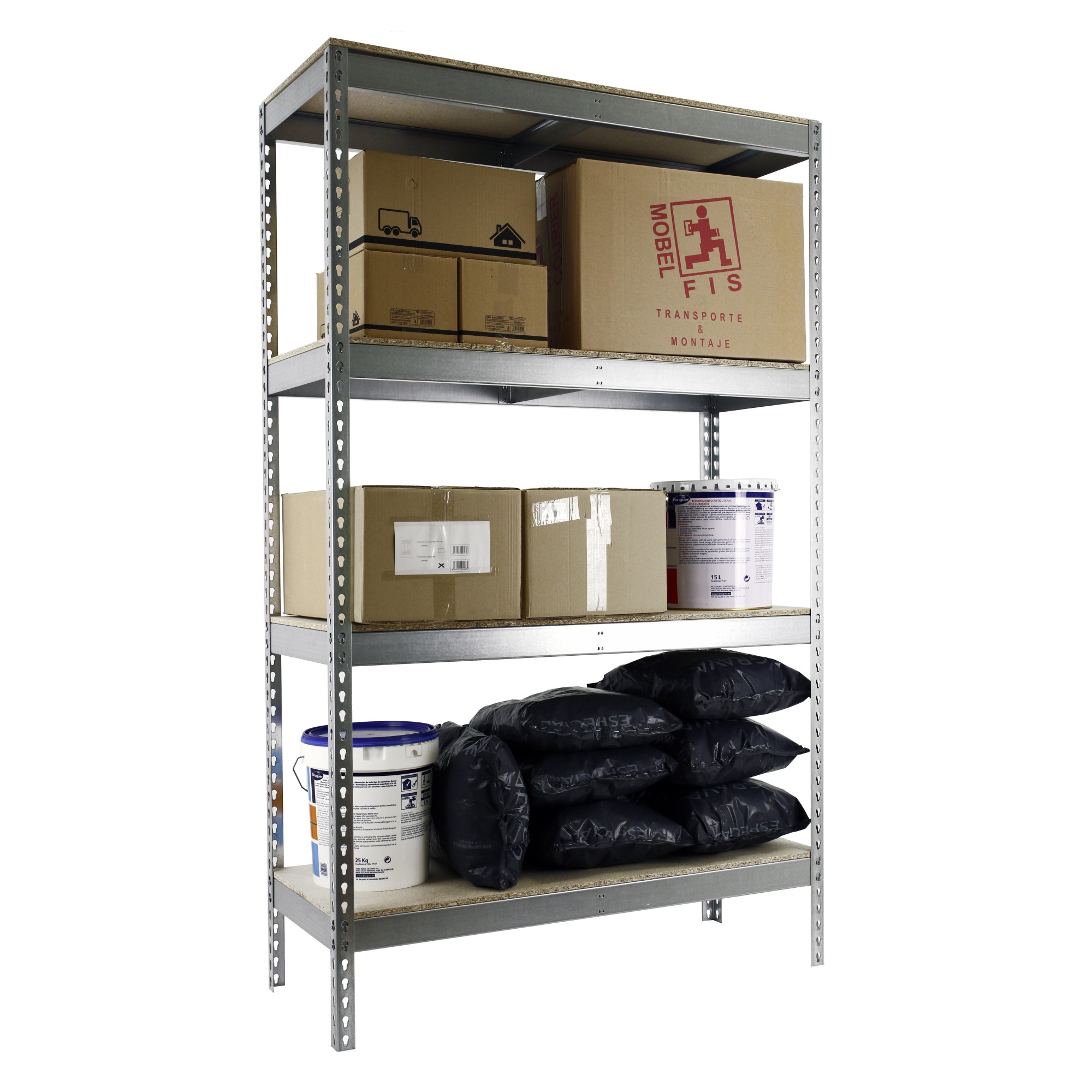 KIT SIMONFORTE 2107-4 CHIPBOARD GALVA/MADERA