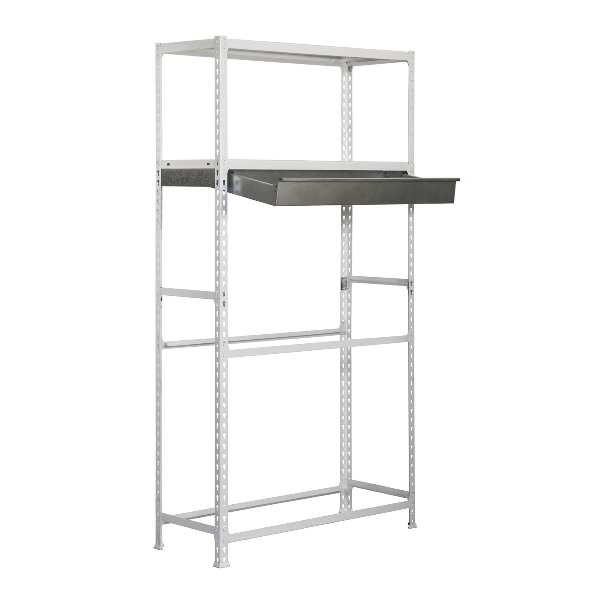 KIT SIMONGARAGE BOX MEGAPLUS 4/400 BLANCO