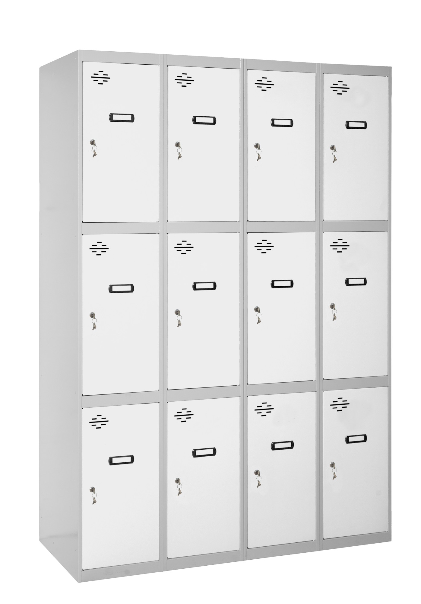 SIMONLOCKER PROF. MON. 3 DOORS 4/12 300(1200) GR/BL