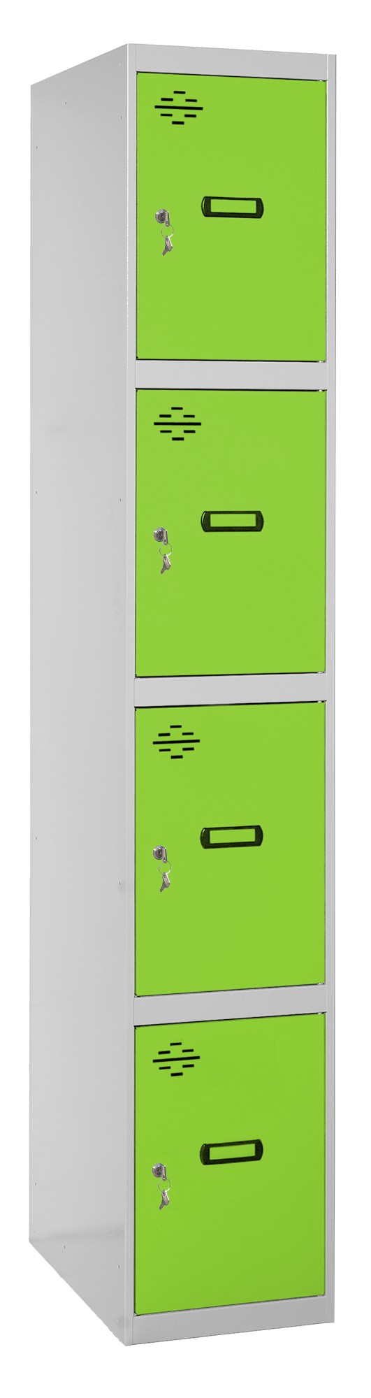 SIMONLOCKER PROF. MON. 4 DOORS 1/4 300 GR/VE