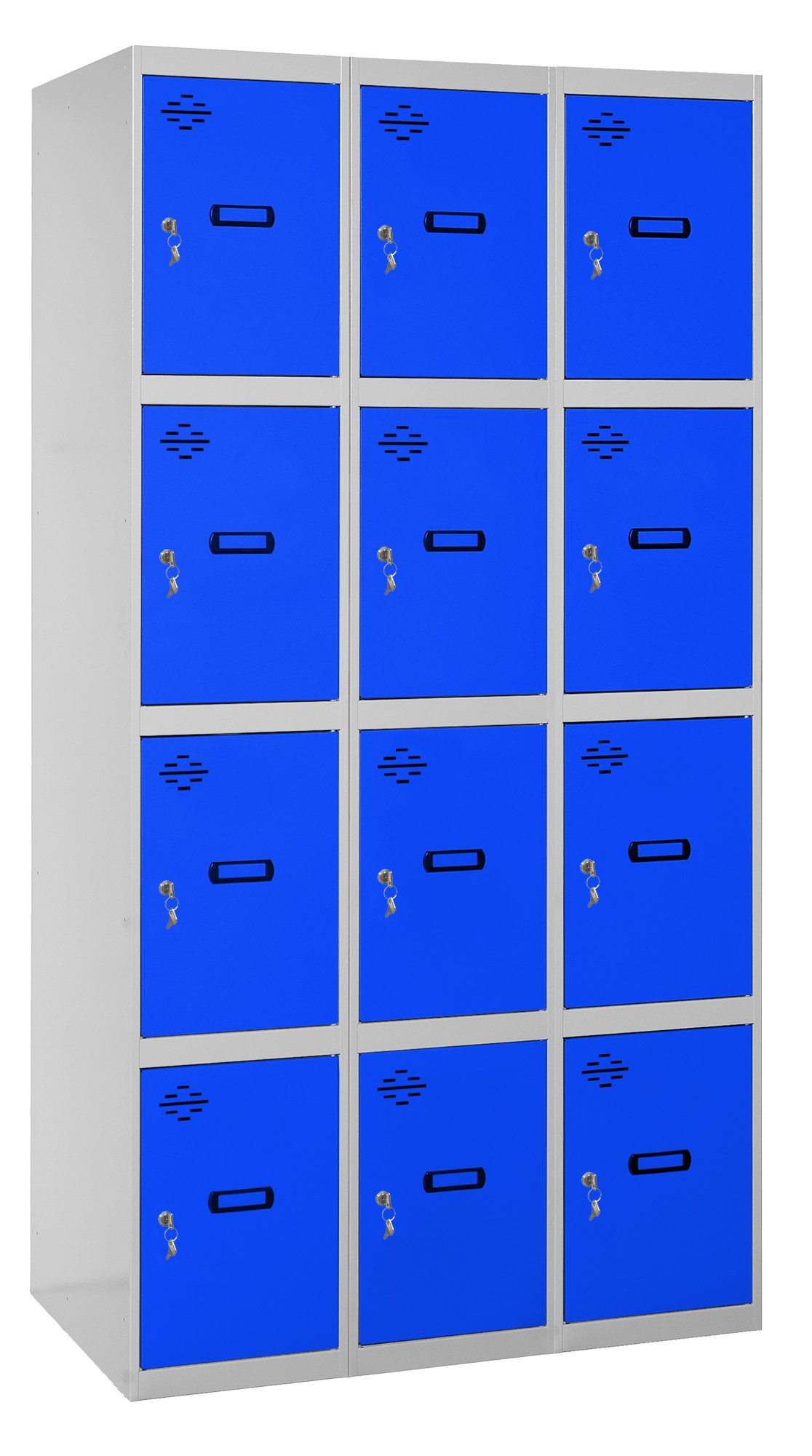 SIMONLOCKER PROF. MON. 4 DOORS 3/12 400 (1200)GR/AZ