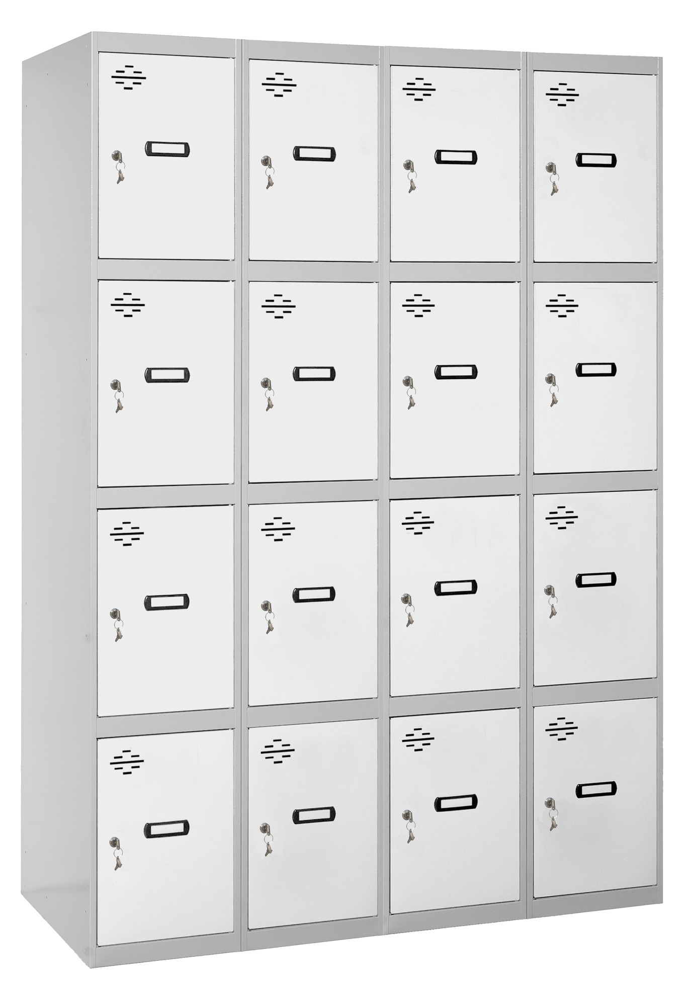 SIMONLOCKER PROF. MON. 4 DOORS 4/16 300(1200) GR/BL