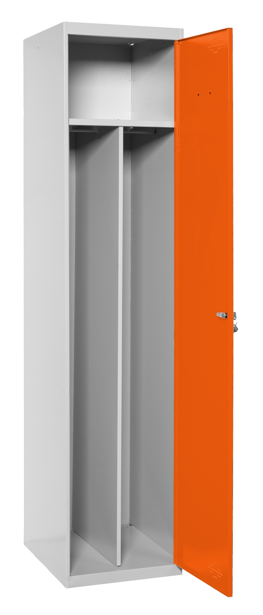 Taquilla metalica profesional montada Single Divisor 1/1 500 Simonrack