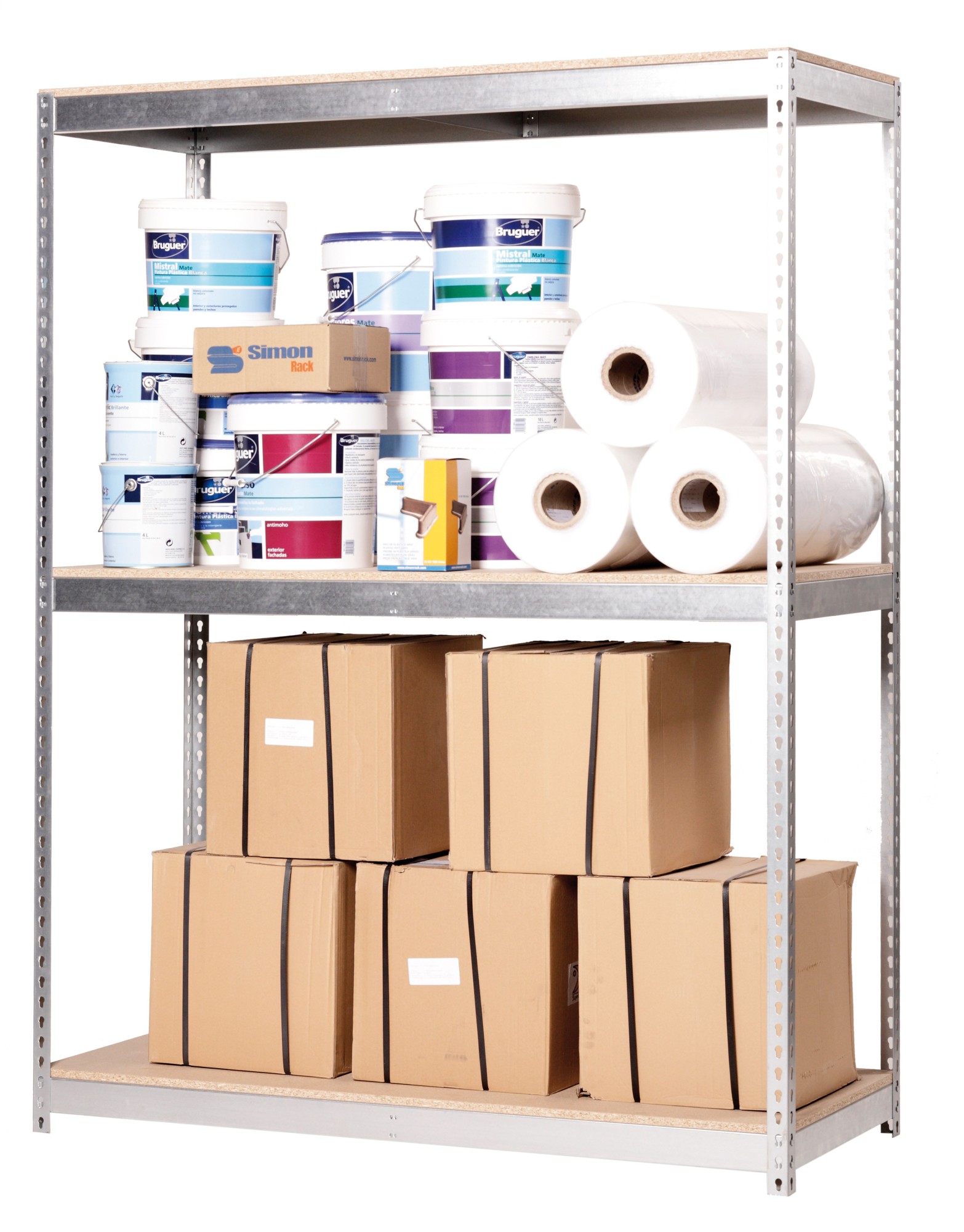 KIT SIMONFORTE 2107-3 CHIPBOARD GALVA/MADERA