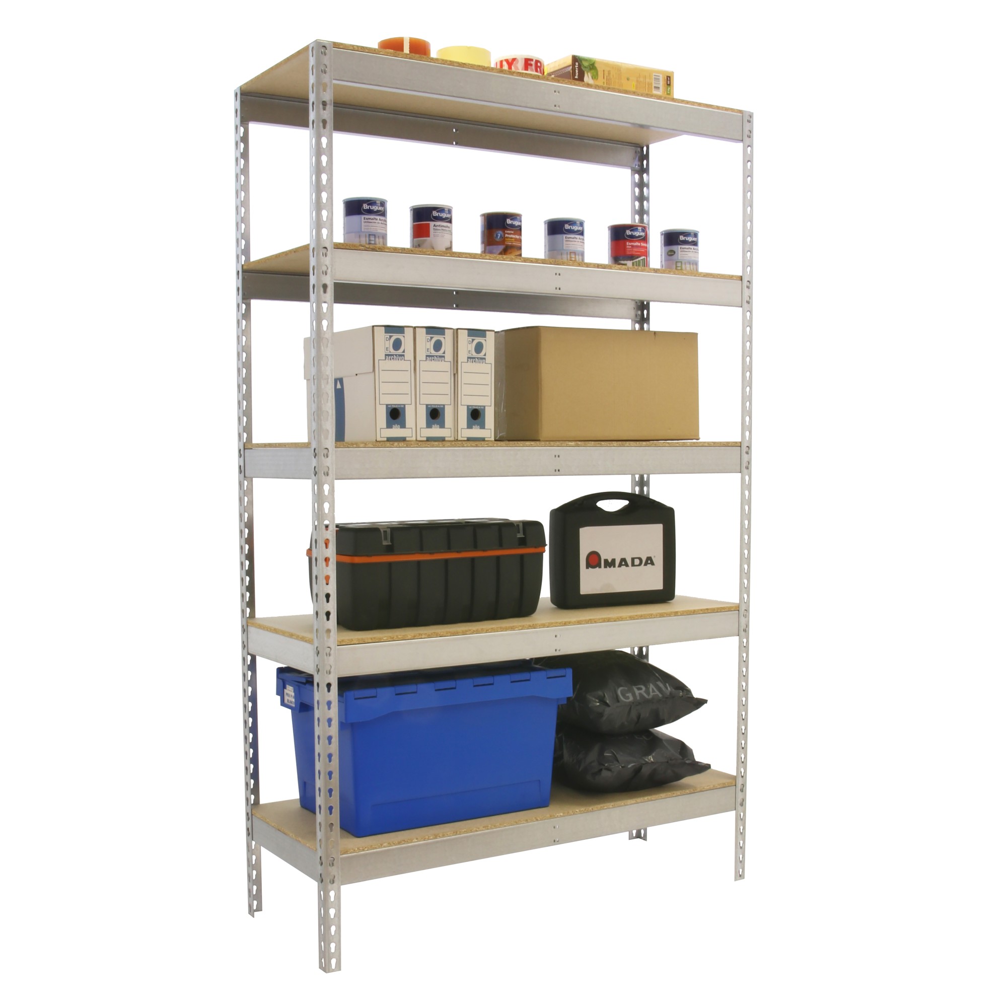 KIT SIMONFORTE 2107-5 CHIPBOARD GALVA/MADERA