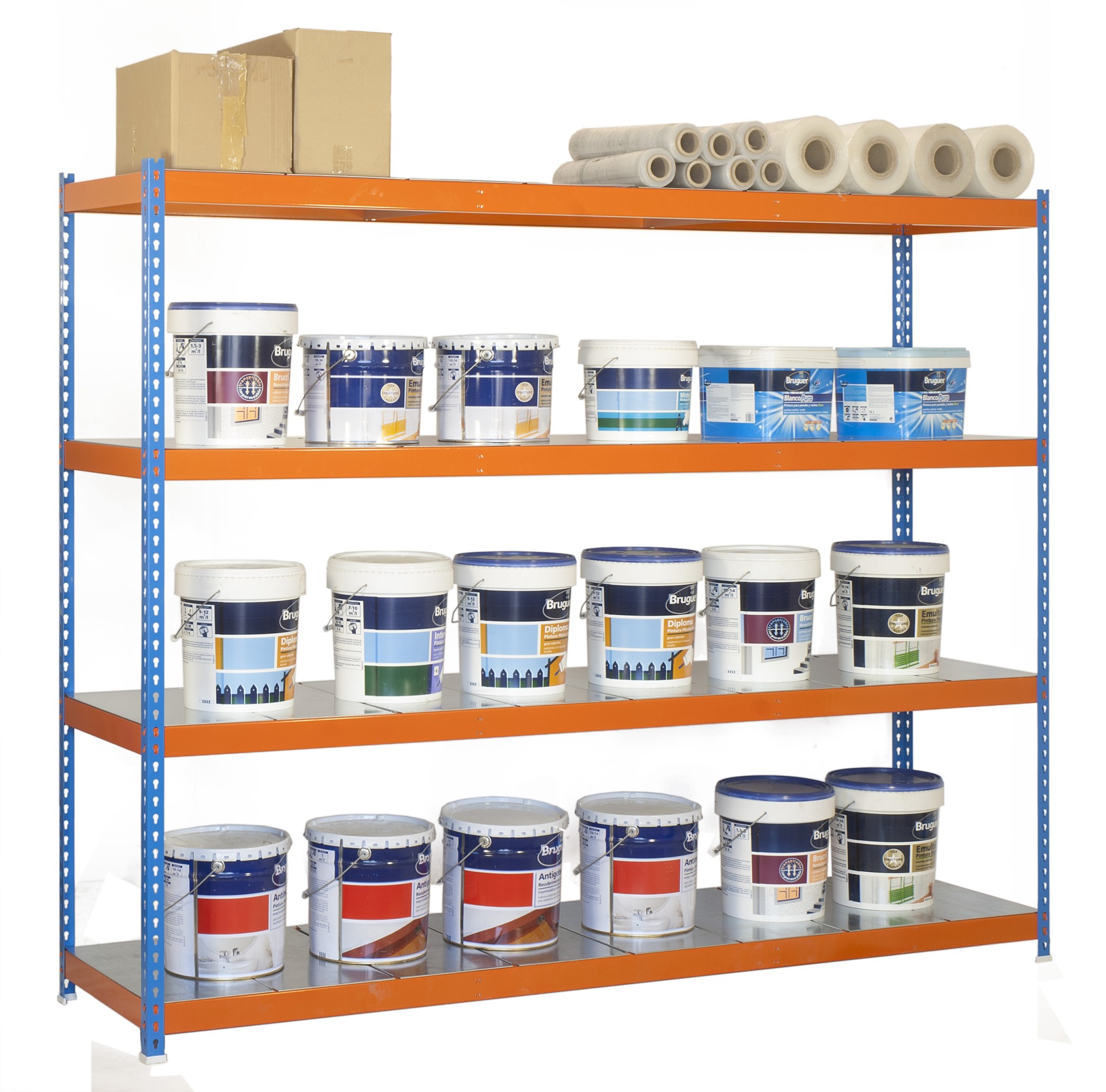 KIT SIMONFORTE 2106-4 METAL AZUL/NARANJA/GALVA