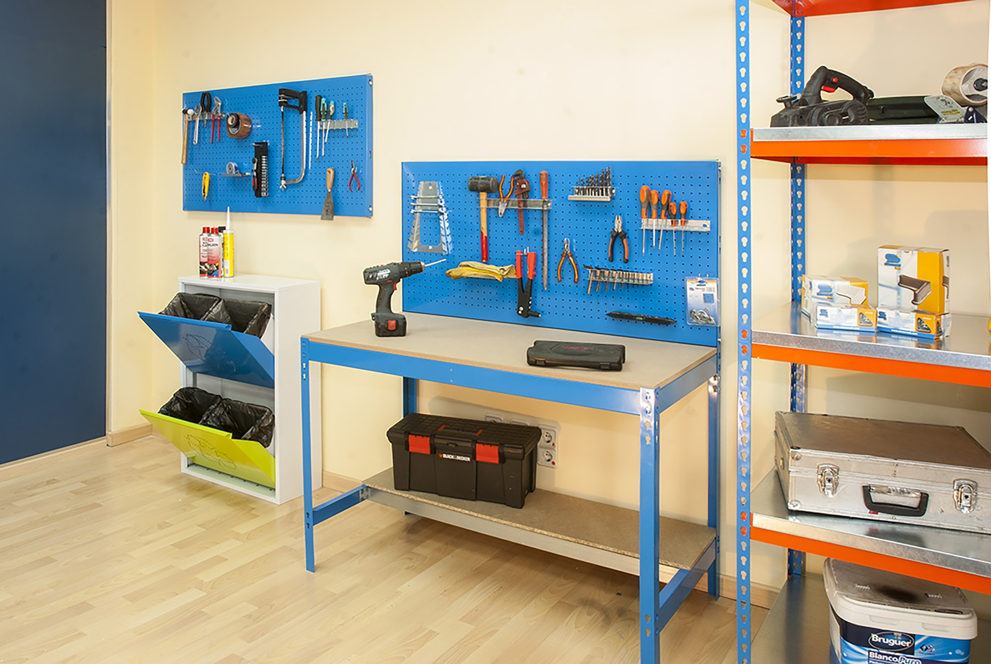 KIT SIMONFORTE 2404-5 METAL AZUL/NARANJA/GALV