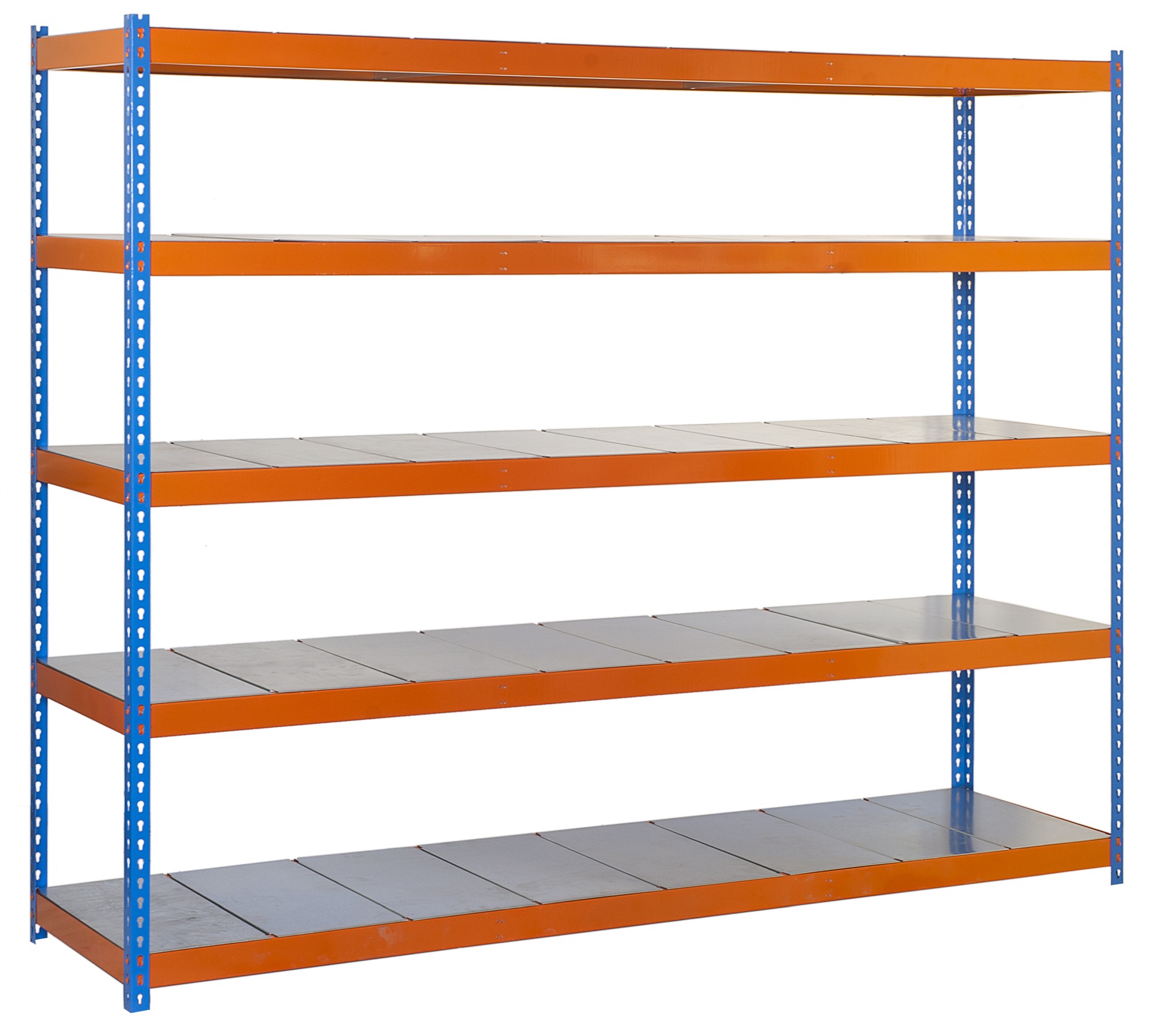 Estanteria metalica sin tornillos con bandejas de metal Simonforte 2404-5 Simonrack