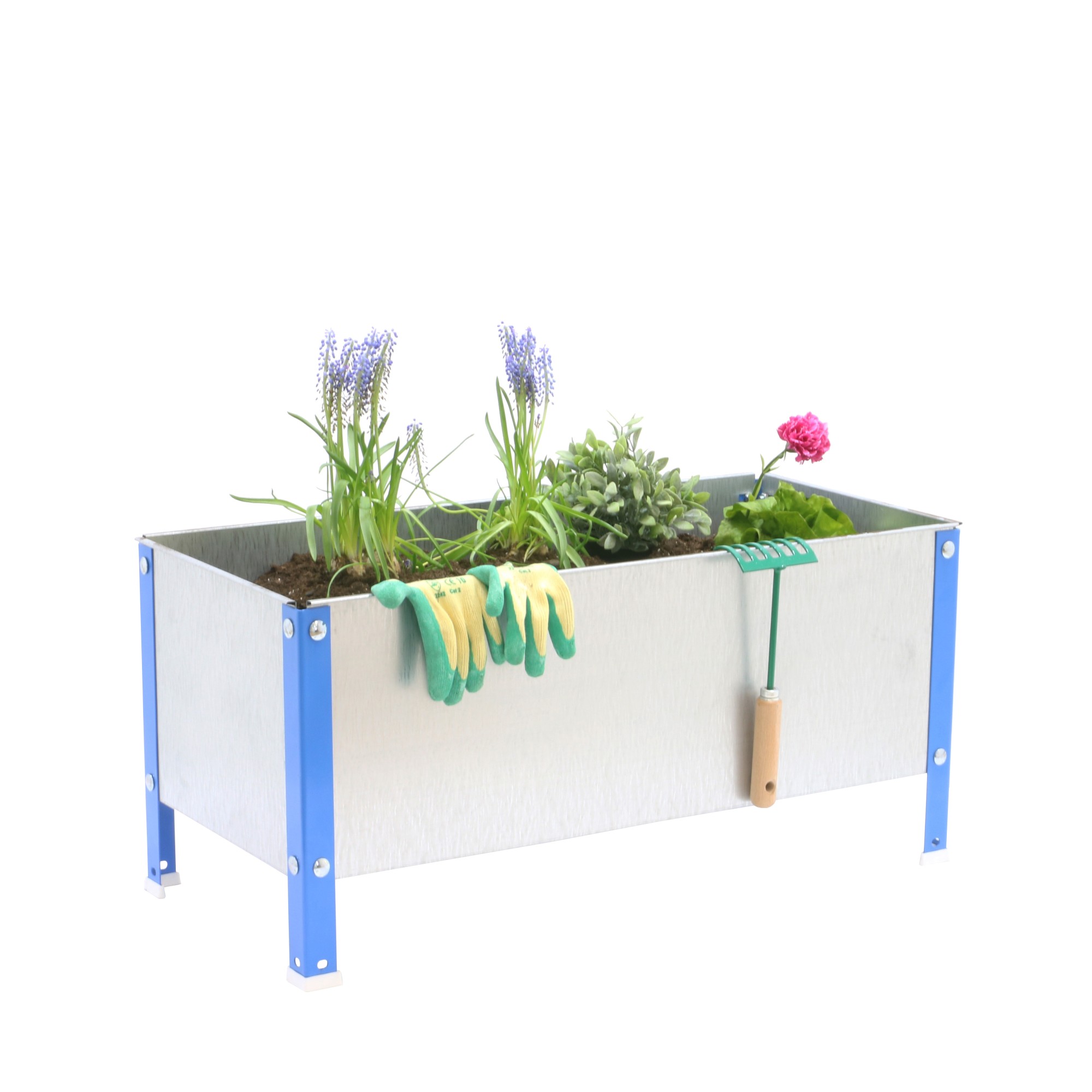 KIT SIMONGARDEN URBAN 410x900x600 AZUL/GALVA-140l