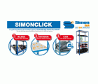 KIT SIMONCLICK MOBILE MINI 4/500 1500 AZUL/BLANCO