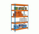 KIT BRICOFORTE 1004-5 CHIPBOARD AZUL/NARANJA/MADER