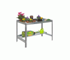 KIT SIMONGARDEN DESK 900x600 GRIS/GALVA