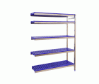 Estanteria de acero inoxidable con bandejas de polipropileno Simoninox Aditional 5PP 500 Simonrack
