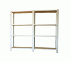 PACK OFFICLICK 4/300 WOOD I+A BLANCO/MDF