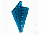 Perfil para estanteria metalica sin tornillos Officlick 31 Simonrack