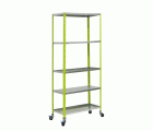 Estanteria metalica con tornillos y con ruedas Simongarden Comfort 5/500 Simonrack