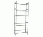Botellero metalico con 4 estantes y 1 bandeja metalica Simonbottle Shelf 4-1 300 Simonrack