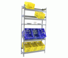 KIT SIMONBOTTLE SHELF 4-1 - 2000x1000x300 GRIS
