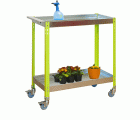SIMONGARDEN WAGON 2/400 METALIC VERDE/GALVA
