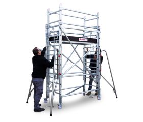 RAPIDO 160-S | Andamio Extensible con cuerda de 160x80 cm.