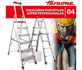 ESCALERAS PORTÁTILES SÚPER PROFESIONALES