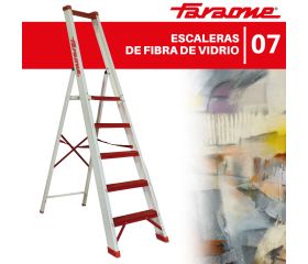 ESCALERA DE FIBRA DE VIDRIO