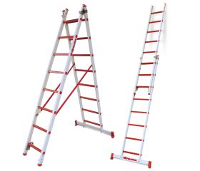 2TFVC | Escalera multiuso de 2 tramos de fibra de vidrio