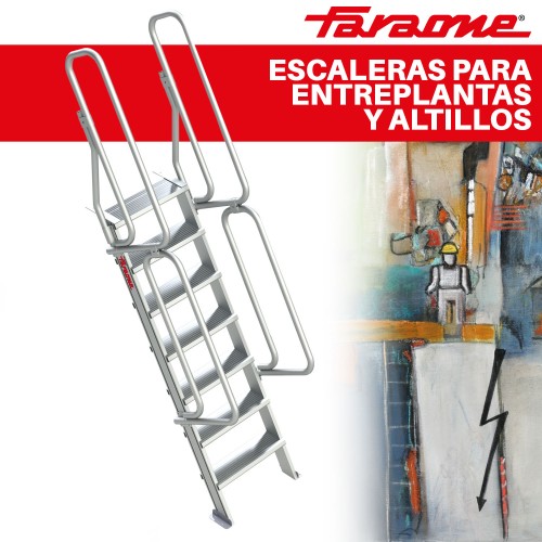 ESCALERAS PARA ENTREPLANTAS Y ALTILLO