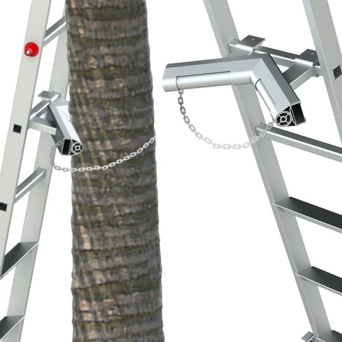 CODP8 | Soporte para árbol/poste con cadena de seguridad