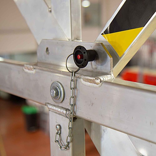E-SAFETY | Barandilla basculante de seguridad en aluminio