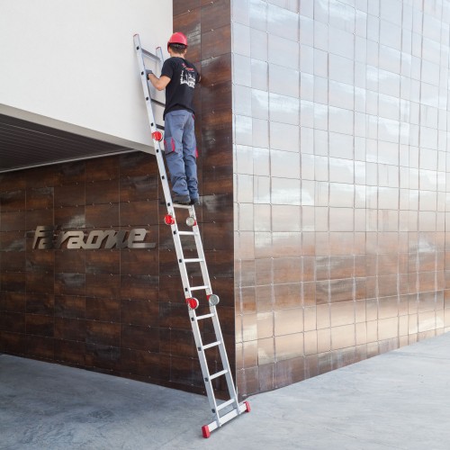 EA614 | Escalera articulada multiuso en aluminio