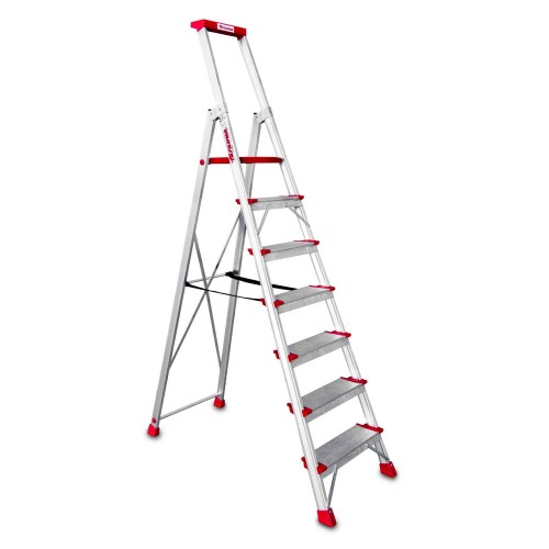 ELEGANCE | Escalera de tijera con peldaños cómodos Peldaños 7