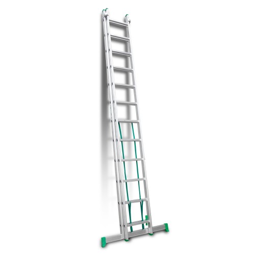 ESCALERA 2 TRAMOS CON BASE 12 PELD