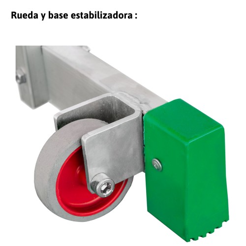 ES-SUPER | Miniandamio de aluminio multiusos de uso
