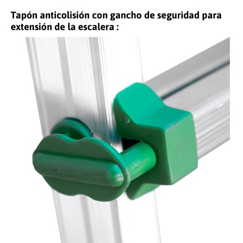 ES-TELE | Escalera telescópica multiusos de uso doméstico