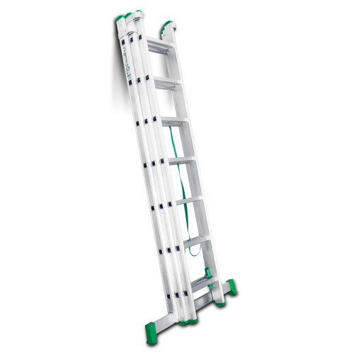 ESCALERA 3 TRAMOS CON BASE 7 PELDAÑOS