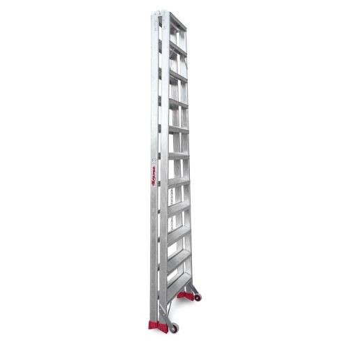 NDS | Escalera de tijera de doble subida Peldaños 11+11