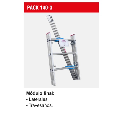 PACK-140-3 | Módulo final para andamio RAPIDO 140