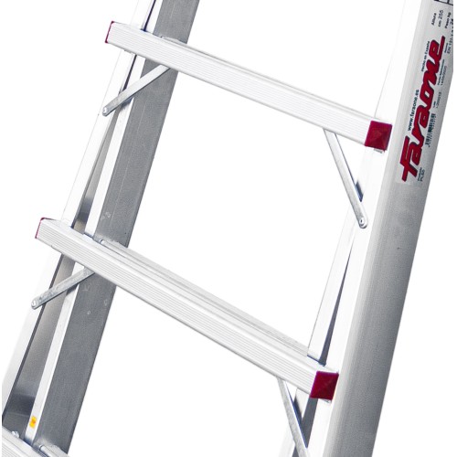 PLS | Escalera con amplia plataforma y altura regulable